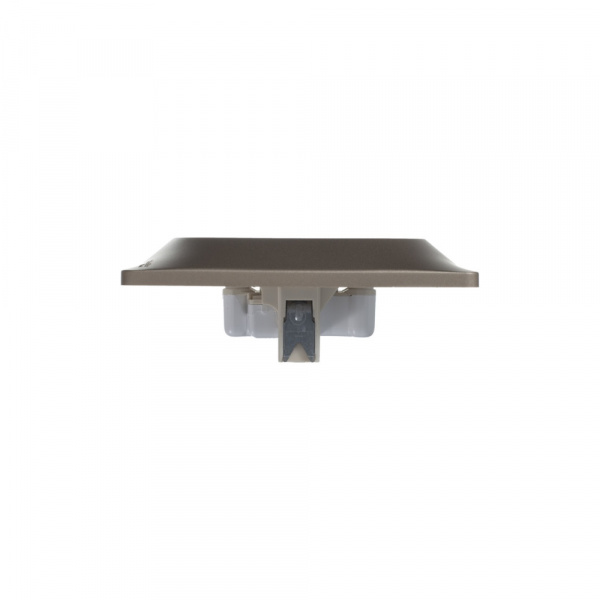 SE Glossa Титан Розетка 2-я б/з (в сборе с рамкой)