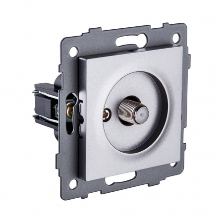 Розетка спутниковая SAT, серый Kollinger REA-020GY для Aspekt, Eleganz, Reflex