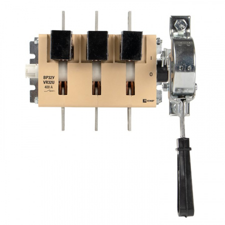 EKF PROxima Выключатель-разъединитель 32У-37A31240-R 400А, 1 направ. с д/г камерами, с передней смещённой рукояткой MAXima