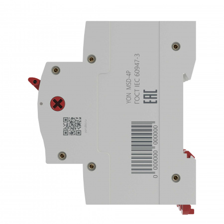 DKC YON max Выключатель нагрузки модульный MSD 4P 40A