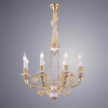 Подвесная люстра Arte Lamp A7024LM-8WG