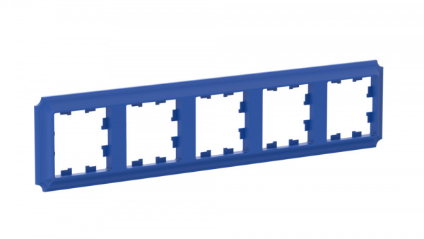 Systeme Electric AtlasDesign Antique Аквамарин Рамка 5-ая, универсальная