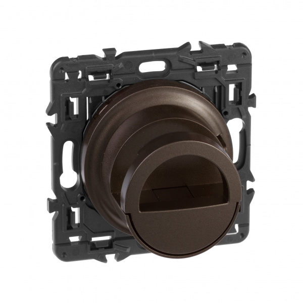 Legrand Celiane2 Графит Накладка д/смартфона