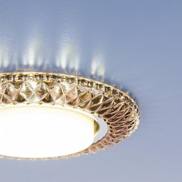 Точечный светильник со светодиодами 3020 GX53 GC тонированный Elektrostandard Terad a035176