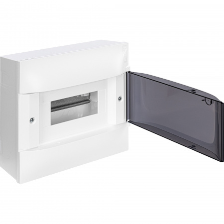 Legrand Practibox S Пластиковый щиток Навесной 1X8 Дымчатая дверь