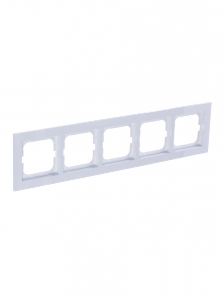 ABB BJE Axcent Белый Рамка 5-ая