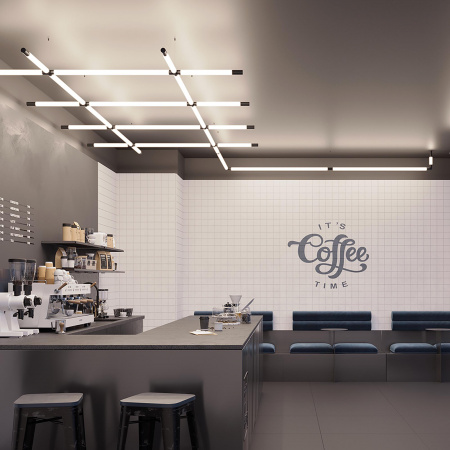 Arlight Подвес ARL-ROUND-D36-360 2x2m Set BLACK (Металл)