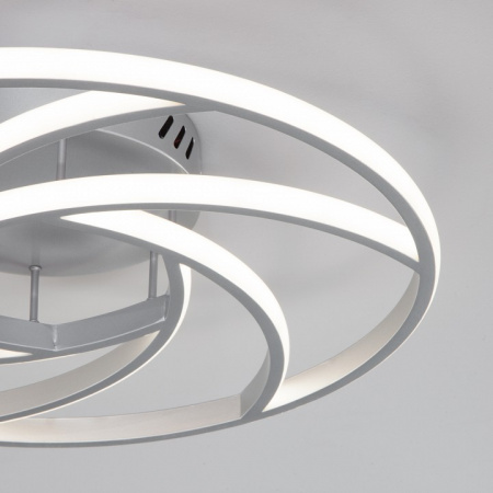 Потолочный светильник с пультом 90207/1 серебро Eurosvet Indio