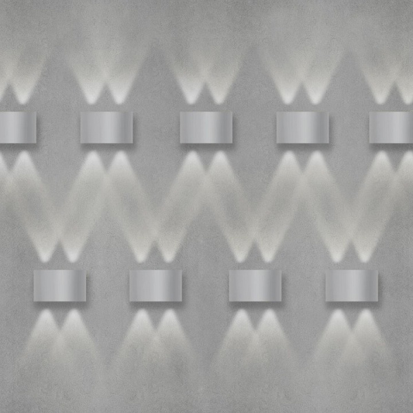 Twinky double серый уличный настенный светодиодный светильник 1555 TECHNO LED Elektrostandard Twinky a038416