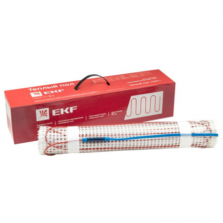 EKF PROxima Мат нагревательный двухжильный "Уют" 0,5 кв. м. 75 Вт