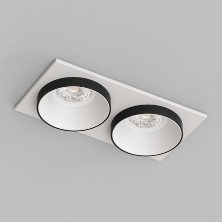 DK2422-BK Встраиваемый светильник, IP 20, 50 Вт, GU10, черный, алюминий