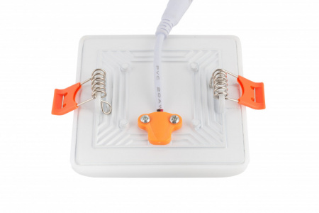 DK4603-DW Встраиваемый светильник, IP 20, 9 Вт, LED 4000, белый, пластик