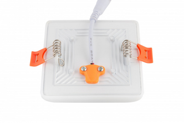 DK4603-DW Встраиваемый светильник, IP 20, 9 Вт, LED 4000, белый, пластик