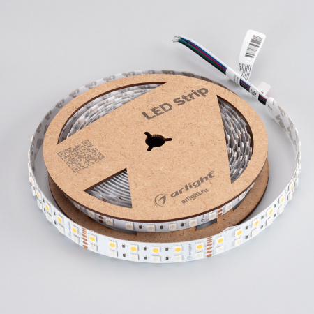 Лента RT-B144-19mm 24V RGBW-Warm (32 W/m, IP20, 5m) (Arlight, Открытый)