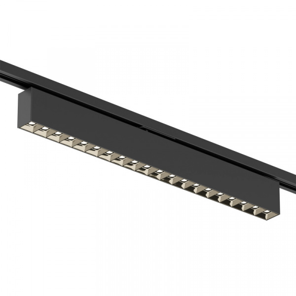 DK6634-BK Поворотный однофазный трековый светильник EDDER со светодиодом L538mm 220V 40W 30° 3000K IP20 черный алюминий