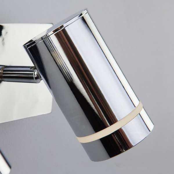 Светодиодный настенный светильник 20064/2 LED хром Eurosvet Stalk Светодиодный настенный светильник 20064/2 LED хром Eurosvet Stalk