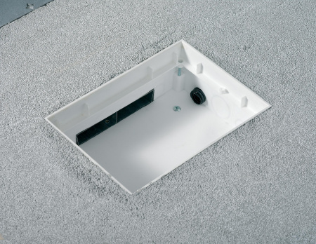 Schneider Electric OptiLine 45 Коробка установочная выс.75-95 для люка 199х199