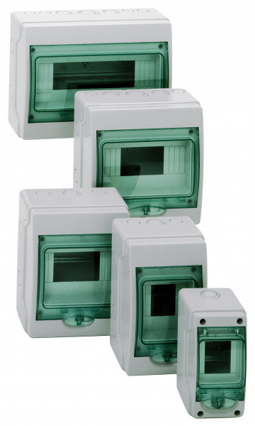 Schneider Electric Kaedra Мини бокс 1 ряд 8 модулей IP65 без клемм