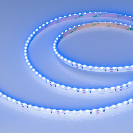 Arlight Лента RS-S120-8mm 24V Blue (9.6 W/m, IP20, 3014, 5m) (боковое свечение)