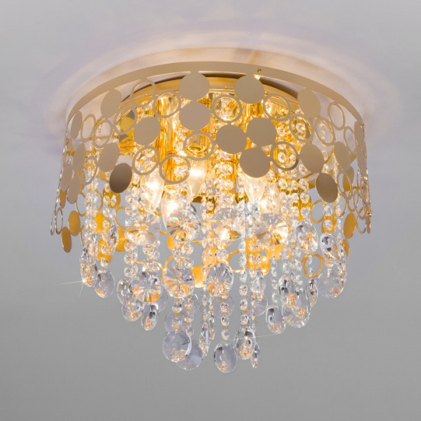 Умный подвесной светильник 10123/6 золото Eurosvet Lianna