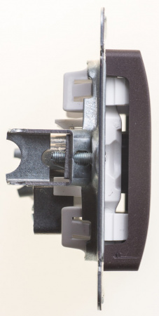 SE Glossa Шоколад Розетка TV оконечная 1DB