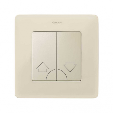 Simon 82 Слоновая кость Кнопка жалюзийная 2-ая