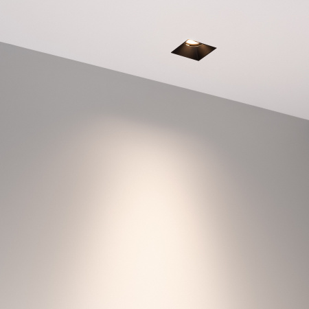 Arlight Светильник MS-RIALTO-TRIMLESS-S40x40-9W Day4000 (BK, 36deg, 230V) (IP20 Металл, 5 лет)