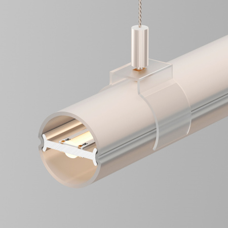 Arlight Профиль ARH-ROUND-D20-DUAL-2000 ANOD (Алюминий)