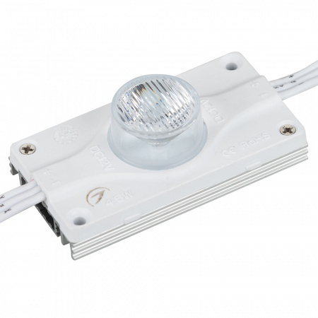 Arlight Модуль герметичный ARL-ORION-S45-12V White 15x55 deg (3535, 1 LED) (Закрытый)