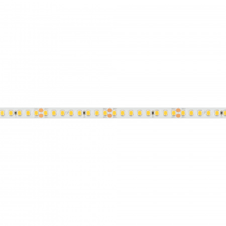 Лента RT-A160-8mm 24V Warm2400 (12 W/m, IP20, 2835, 5m) (Arlight, высок.эфф.150 лм/Вт)