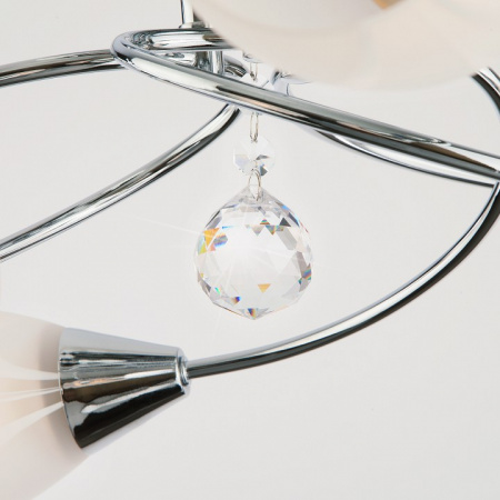 Люстра классическая 2275/6 хром Eurosvet Virginia