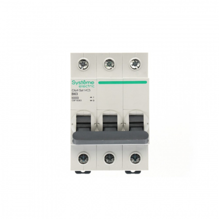 Systeme Electric City9 Set Автоматический выключатель (АВ) B 63А 3P 6kA 400В