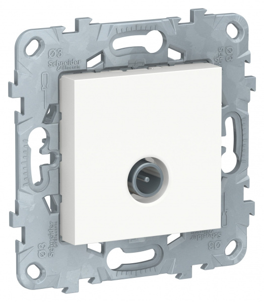 SE Unica New Бел Розетка TV, оконечная