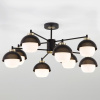 Потолочная люстра в стиле лофт 70106/8 черный Eurosvet Nocciola