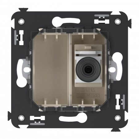 DKC Avanti Ванильная дымка Розетка TV одиночная