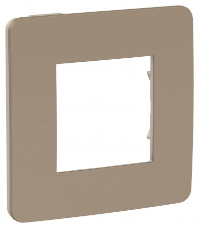 SE Unica Studio Песочная/Бежевая Рамка 1-ная