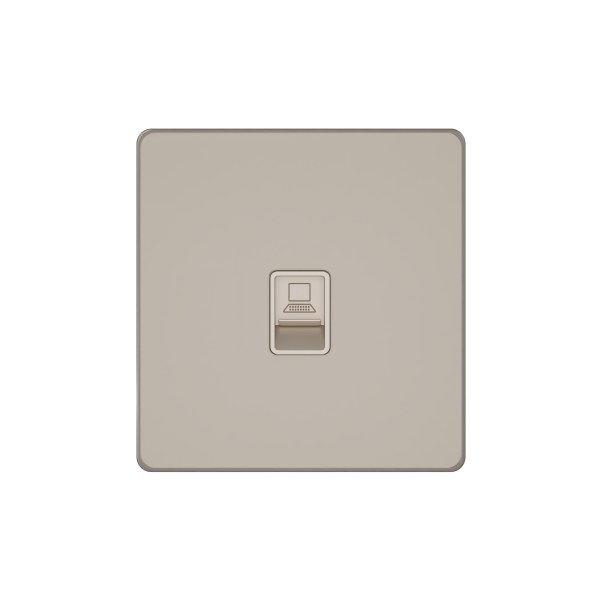 Systeme Electric Systeme Infinity Песчаный берег Розетка информационная RJ-45 кат.5e