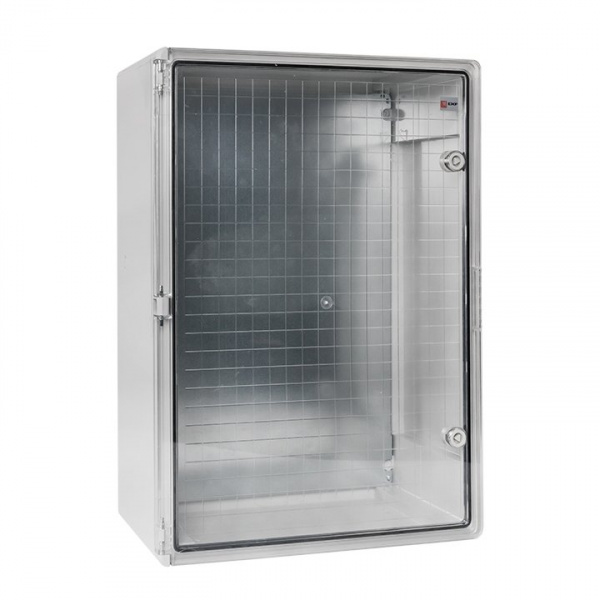 EKF PROxima Щит пластиковый с монтажной платой прозр. дверь 800х600х260 мм IP65