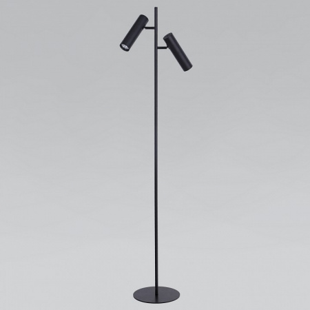 Торшер с поворотными плафонами 01087/2 черный Eurosvet Barre