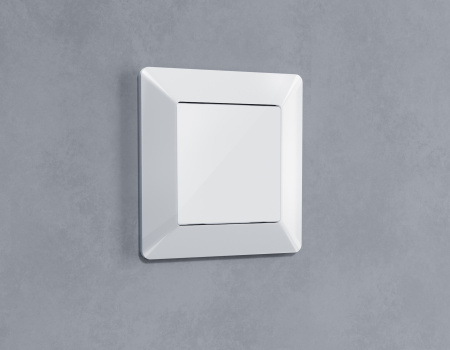 Рамка ALFA Line (Белый глянец) 1-ая AF110101