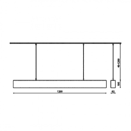 Подвесной светодиодный светильник Lumker Wooden W85-OREHPEK-125 орех пекан 004021