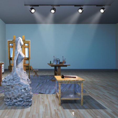 Трековый светодиодный светильник Novotech Port Pirum 358433