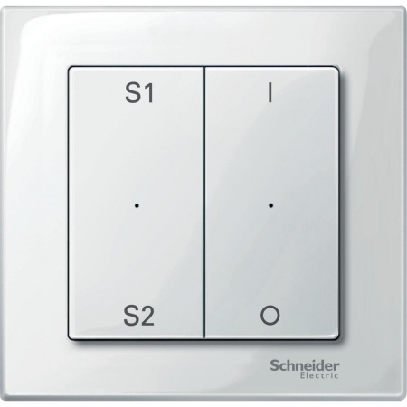 SE Merten SM M-Plan Бел глянец Рамка 1-ая