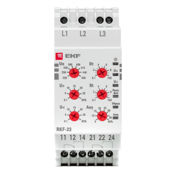 EKF Реле контроля фаз RKF-23