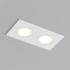 Встраиваемый влагозащищенный светильник PORT, 2?15 Вт макс., LED, GU5.3, IP65, корпус из полимера, цвет белый