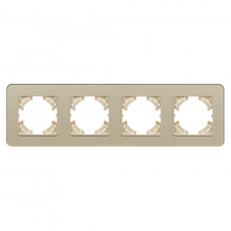 Arlight Рамка стеклянная FRM-OMALI-SFGS-4-GD (-)