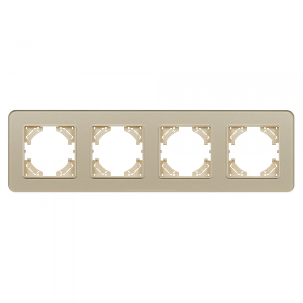 Arlight Рамка стеклянная FRM-OMALI-SFGS-4-GD (-)