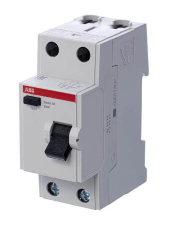 ABB Basic M УЗО 2P, 25A, 100мA, AC, BMF42225