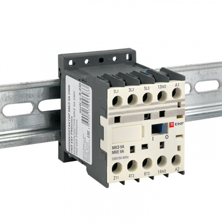EKF PROxima Миниконтактор МКЭ 9А 230В 1NO