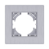 Рамка 1-постовая, серый Kollinger Eleganz Plex EP1GY